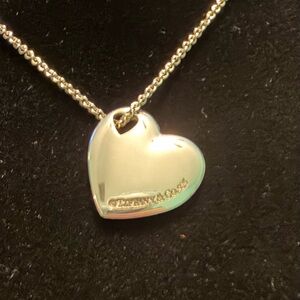 Tiffany & Co. Silver Heart Necklace